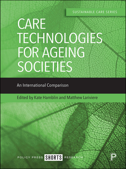Cover image for Care Technologies for Ageing Societies